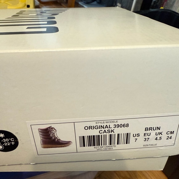 COUGAR The Original Women's Snow Boot, Cask, 7 NIB - Picture 6 of 10